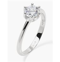 Ring Amen Woman Lady in Silver Zirconia ANSOTIBB60-16 - ANSOTIBB60-18